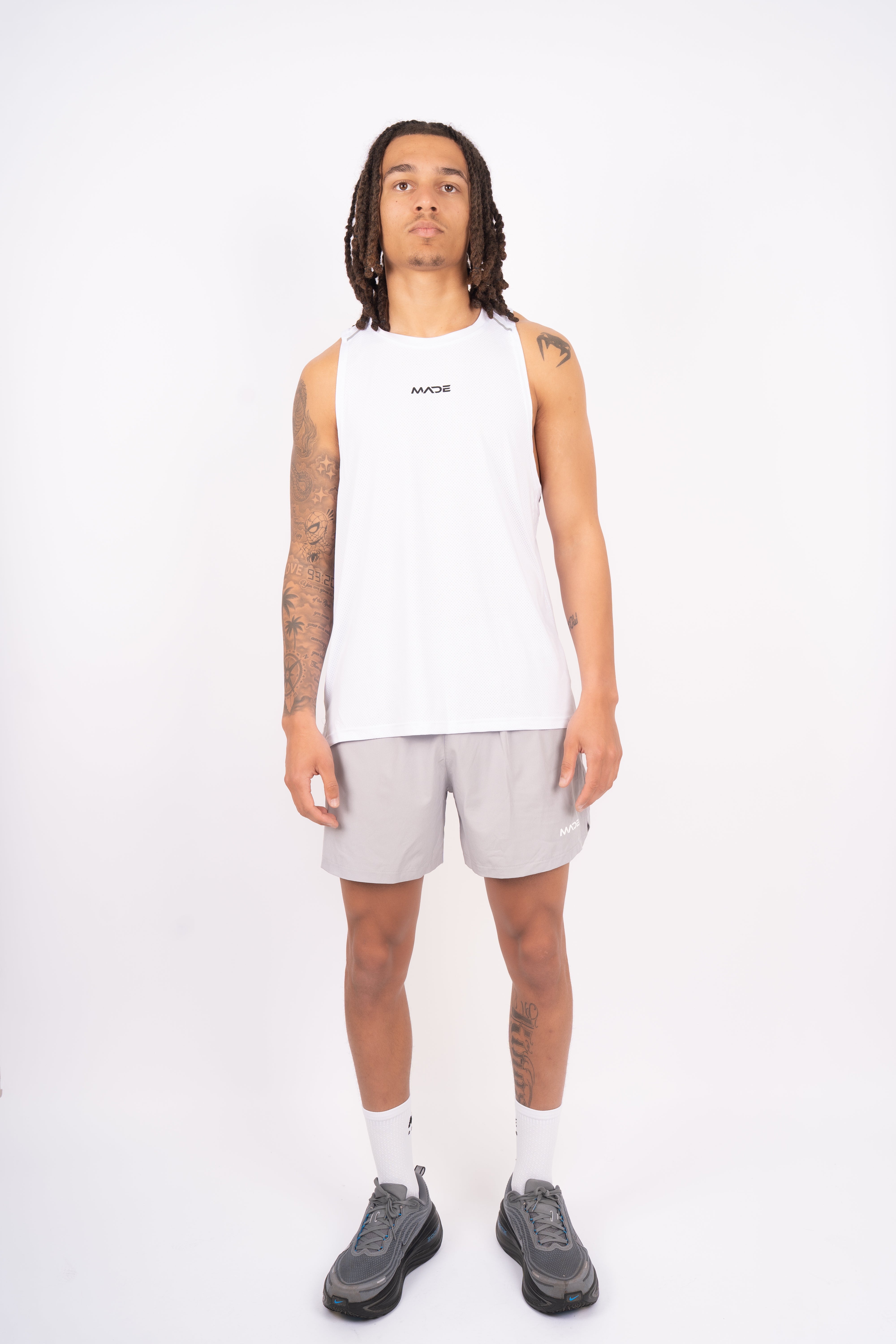 Made mesh performance tank