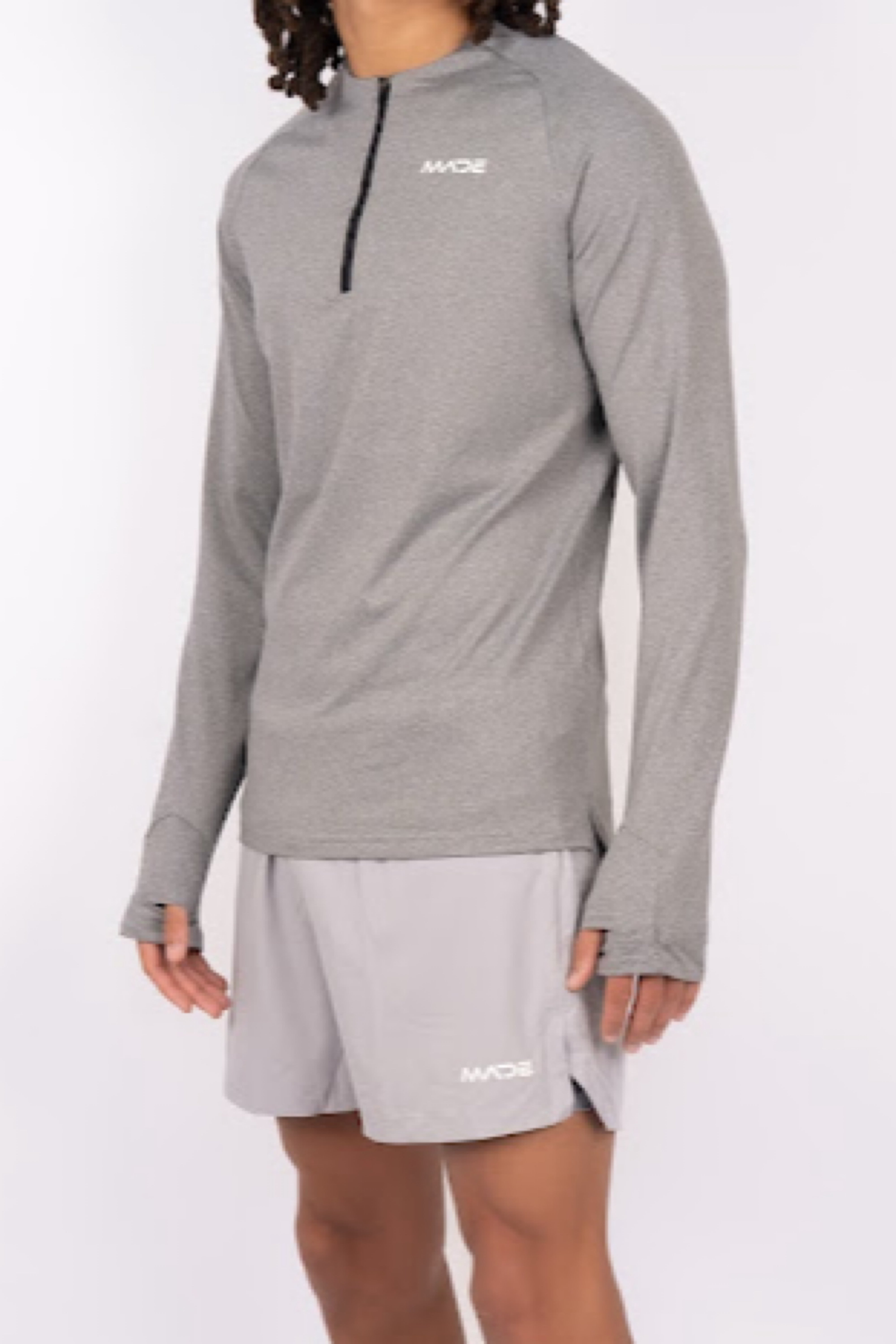 QUARTER ZIP SLIM FIT LONG SLEEVE