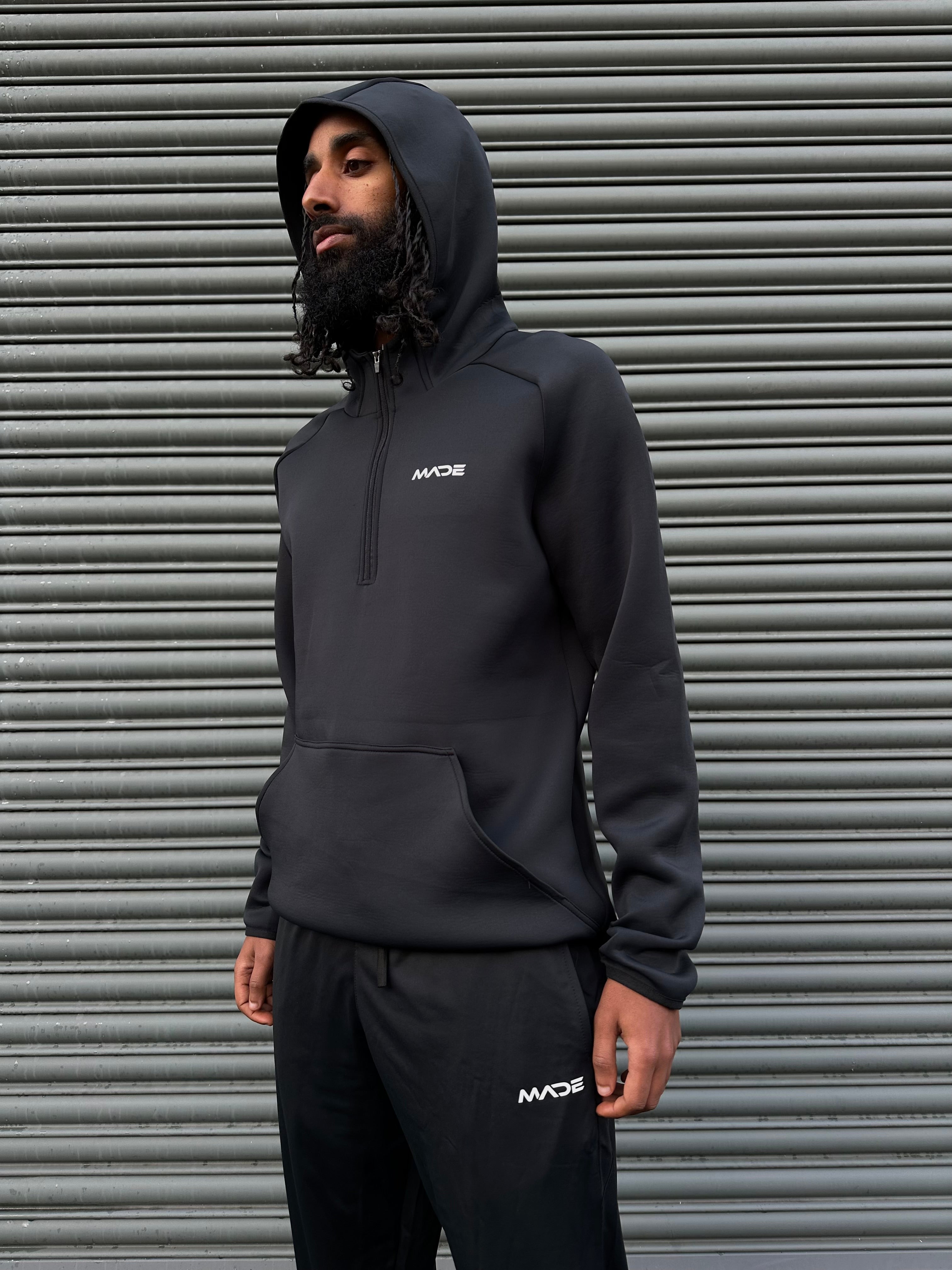 MADE TECH QUARTER ZIP HOODIE