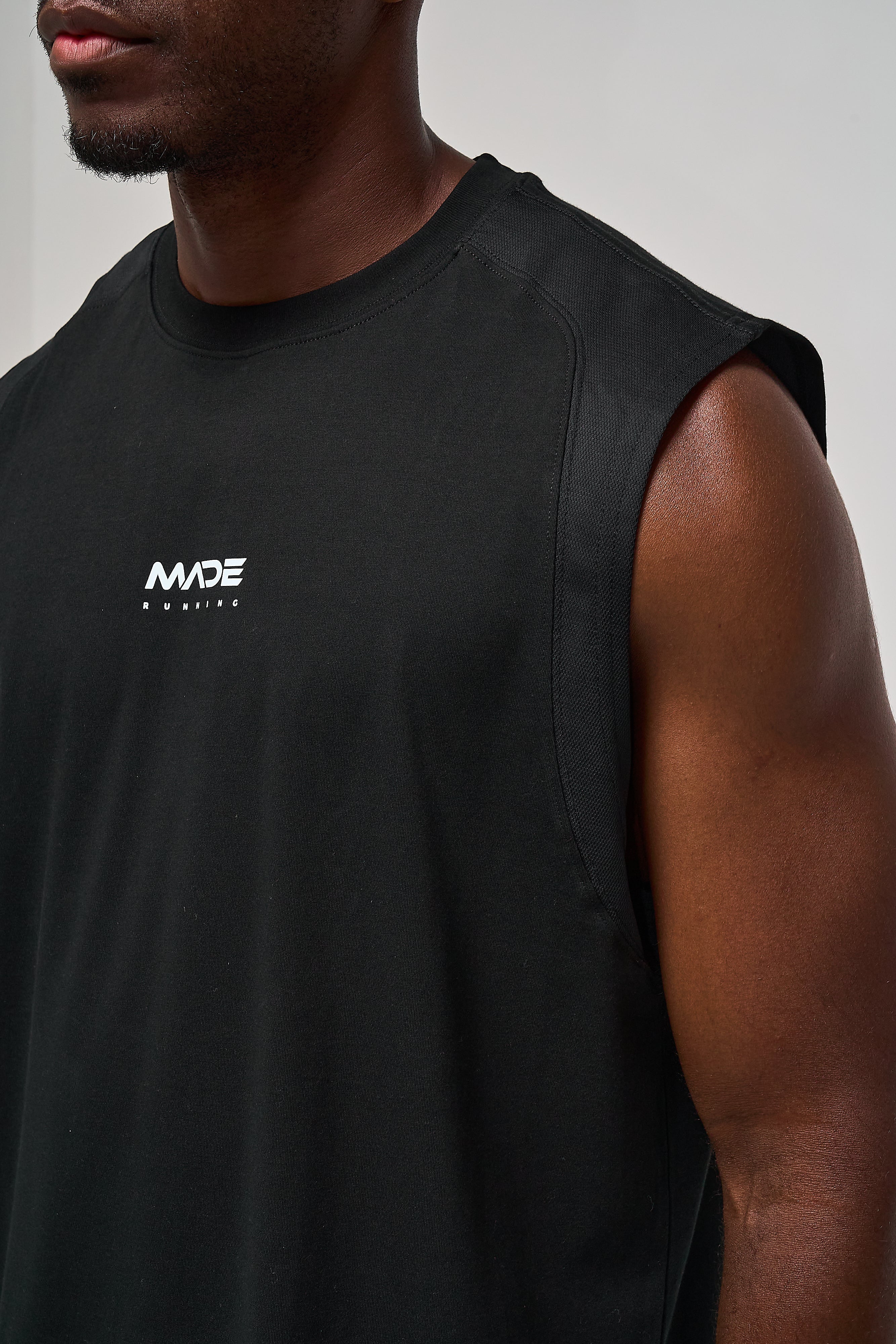 MADE (NO ONE GETS LEFT BEING) OVERSIZE VEST