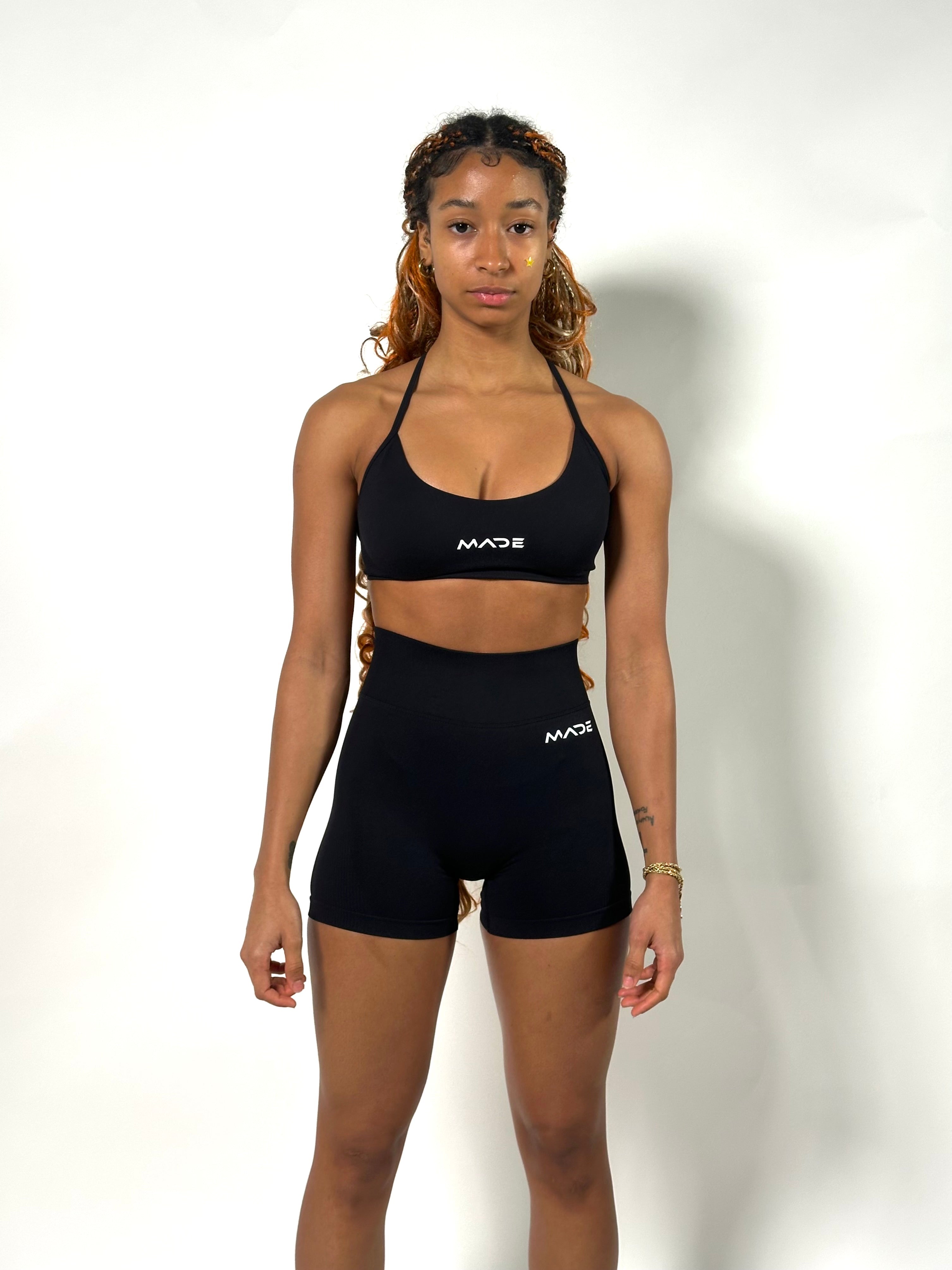 Made SYB halter strap bra