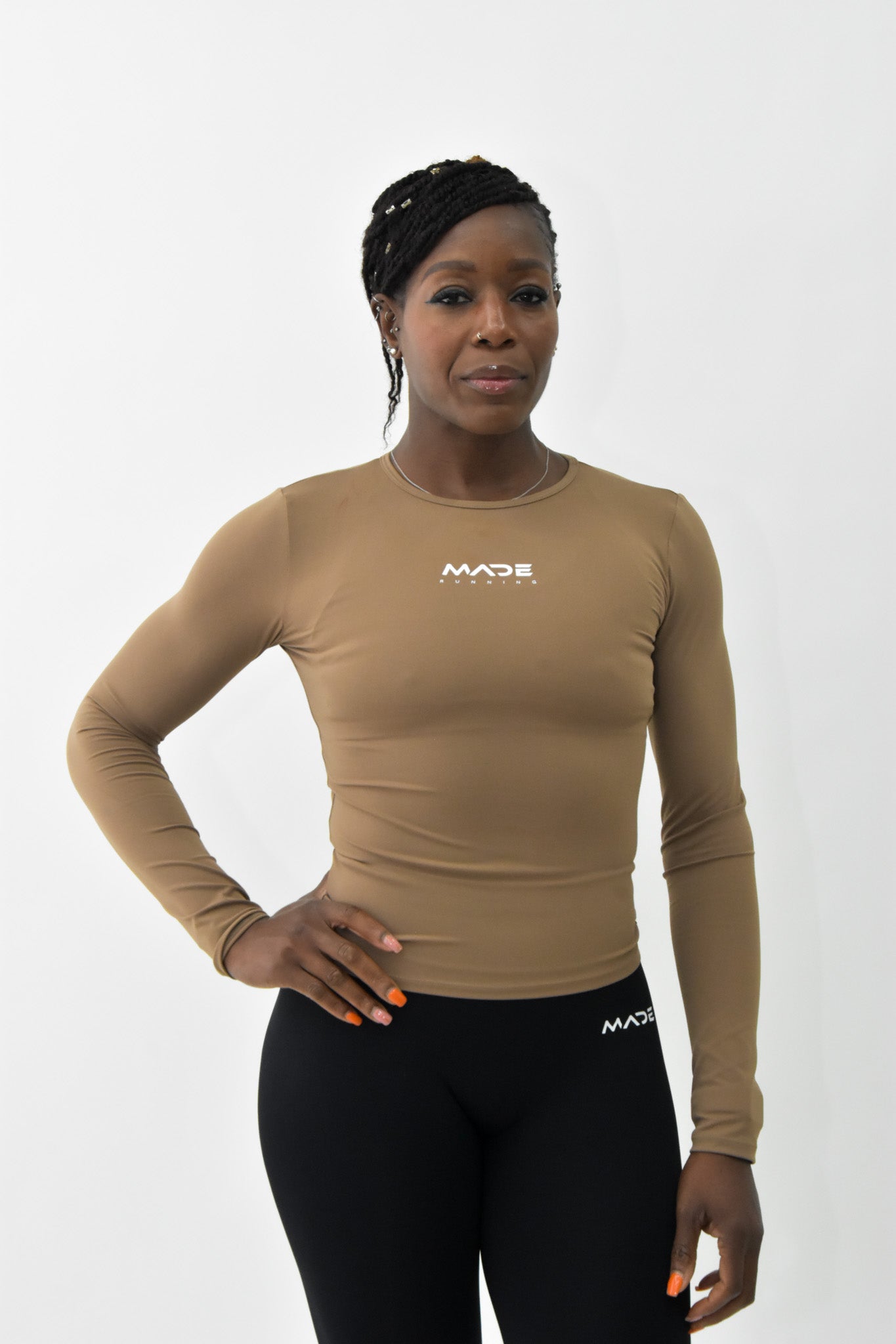 Skin tights made long sleeve