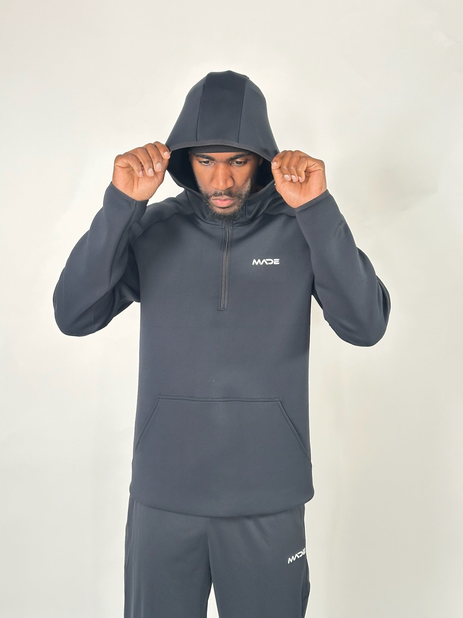 MADE TEK QUARTER ZIP HOODIE