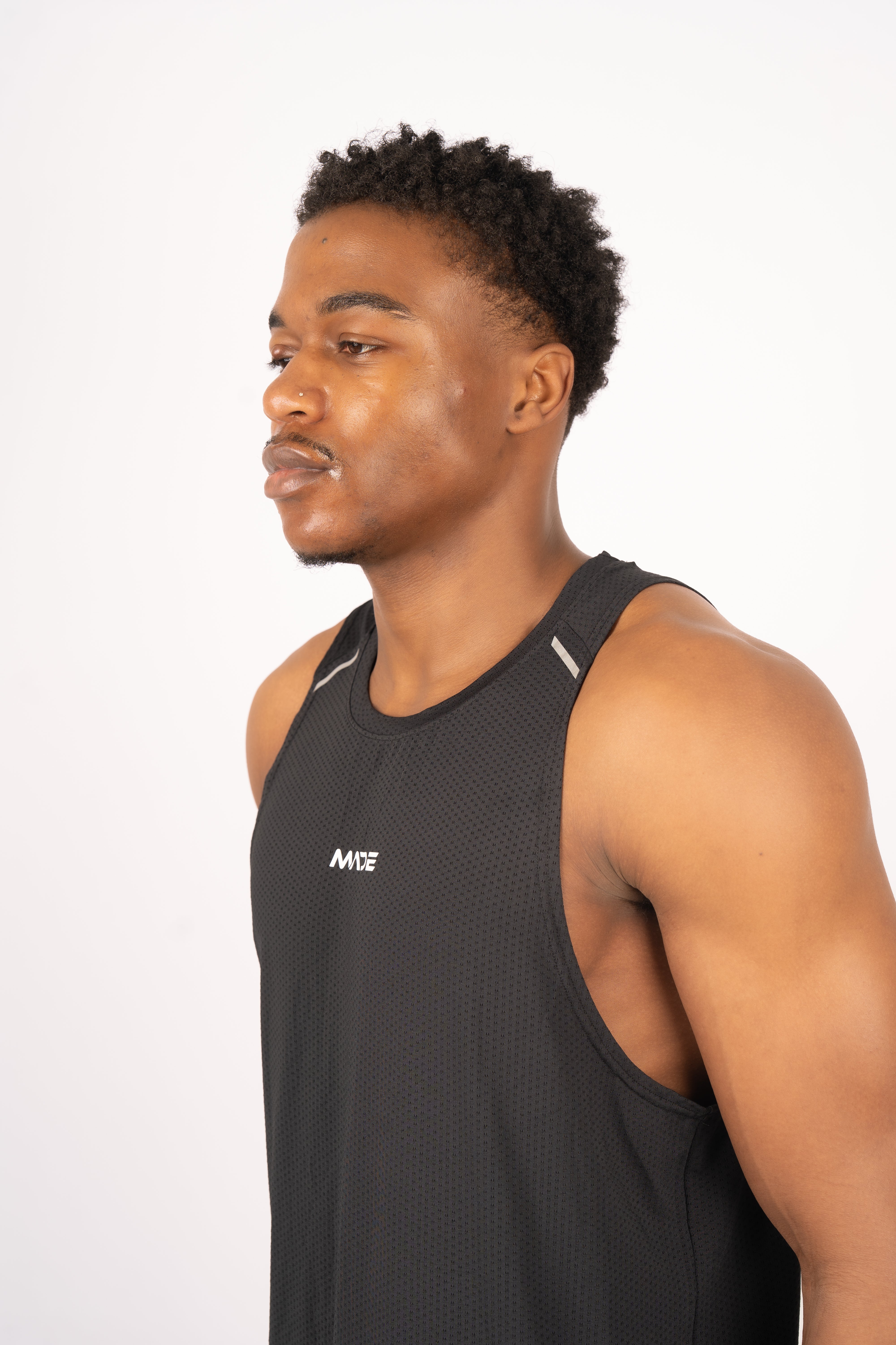 Made mesh performance tank