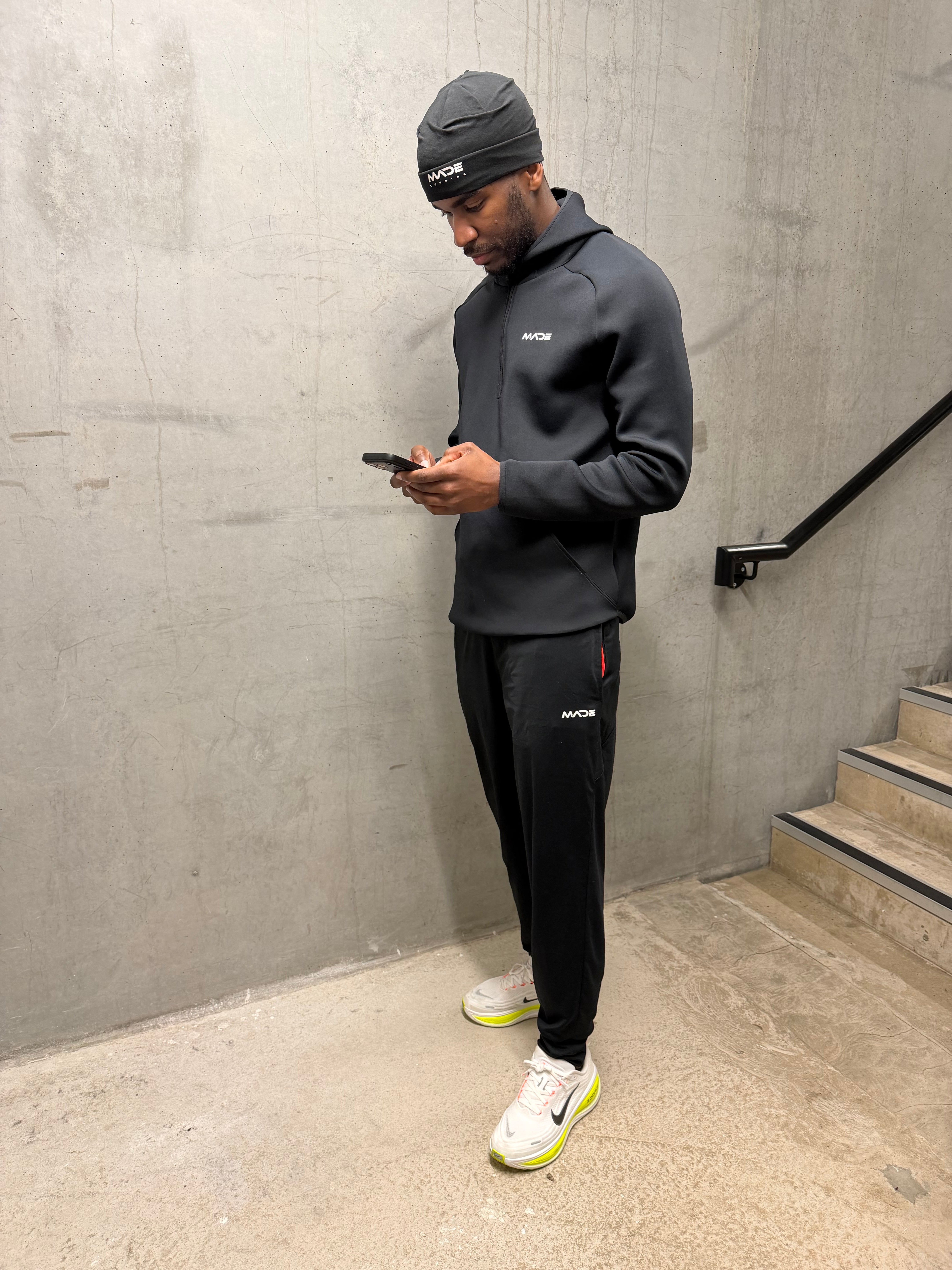 MADE TECH QUARTER ZIP HOODIE