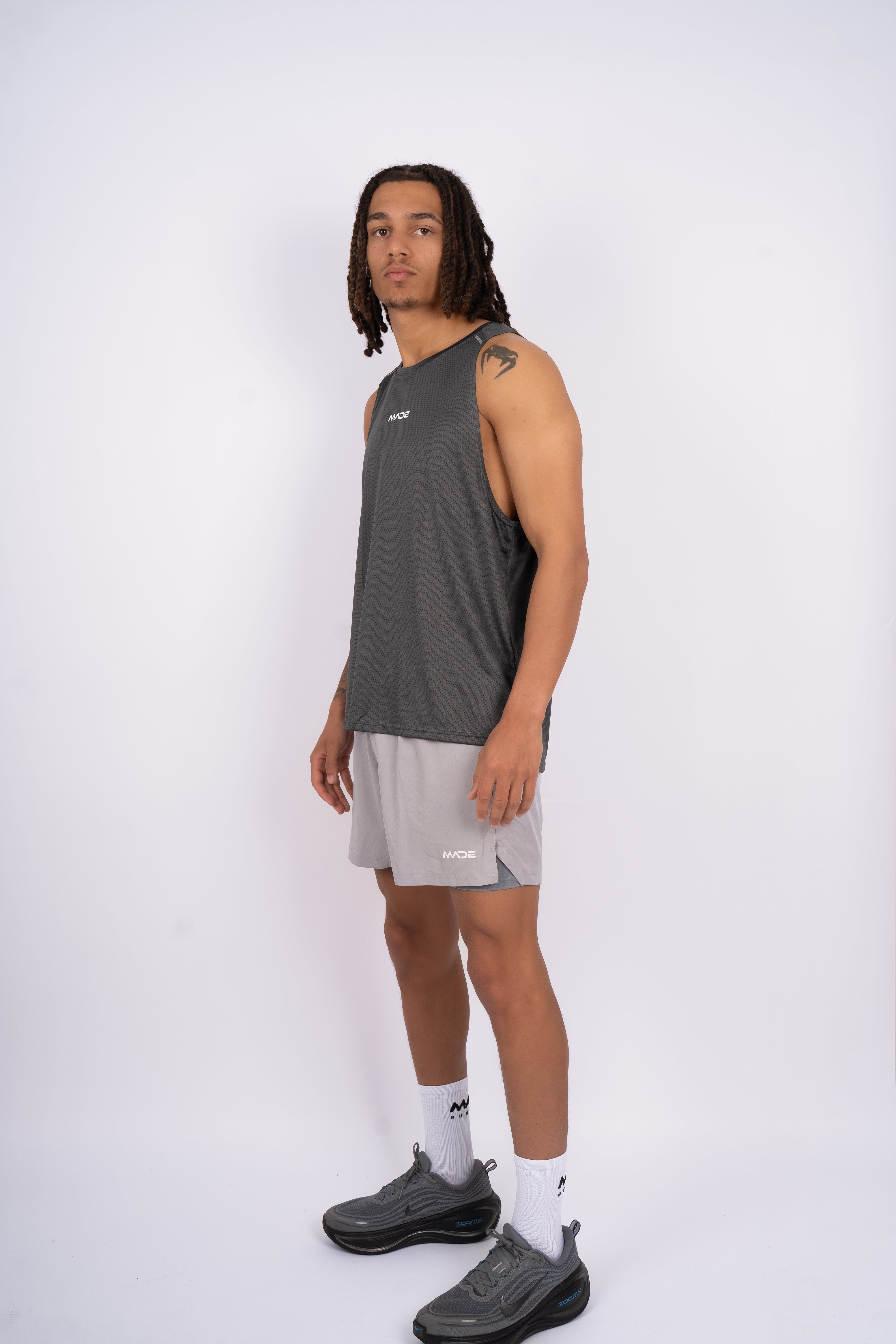 Made mesh performance tank