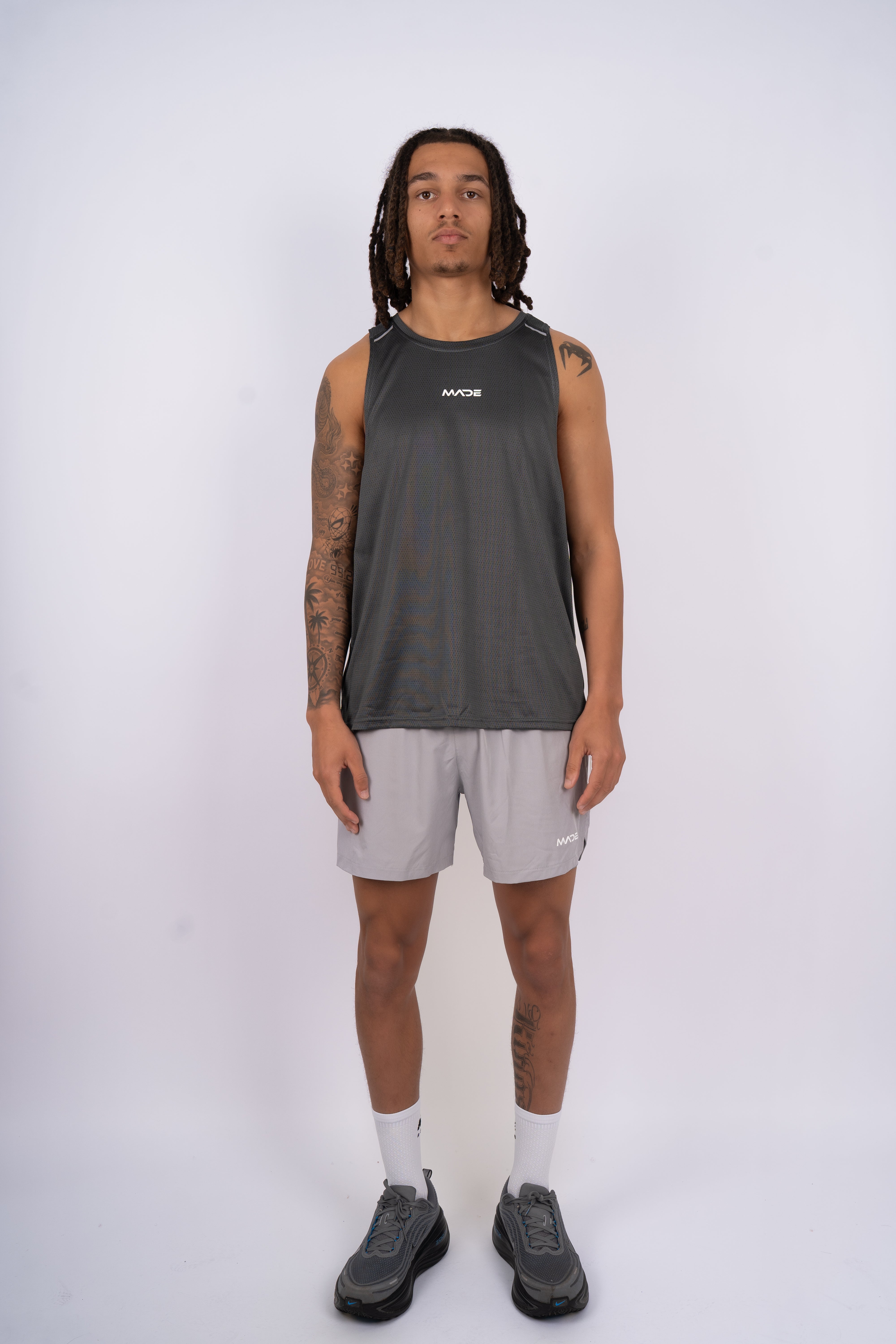 Made mesh performance tank