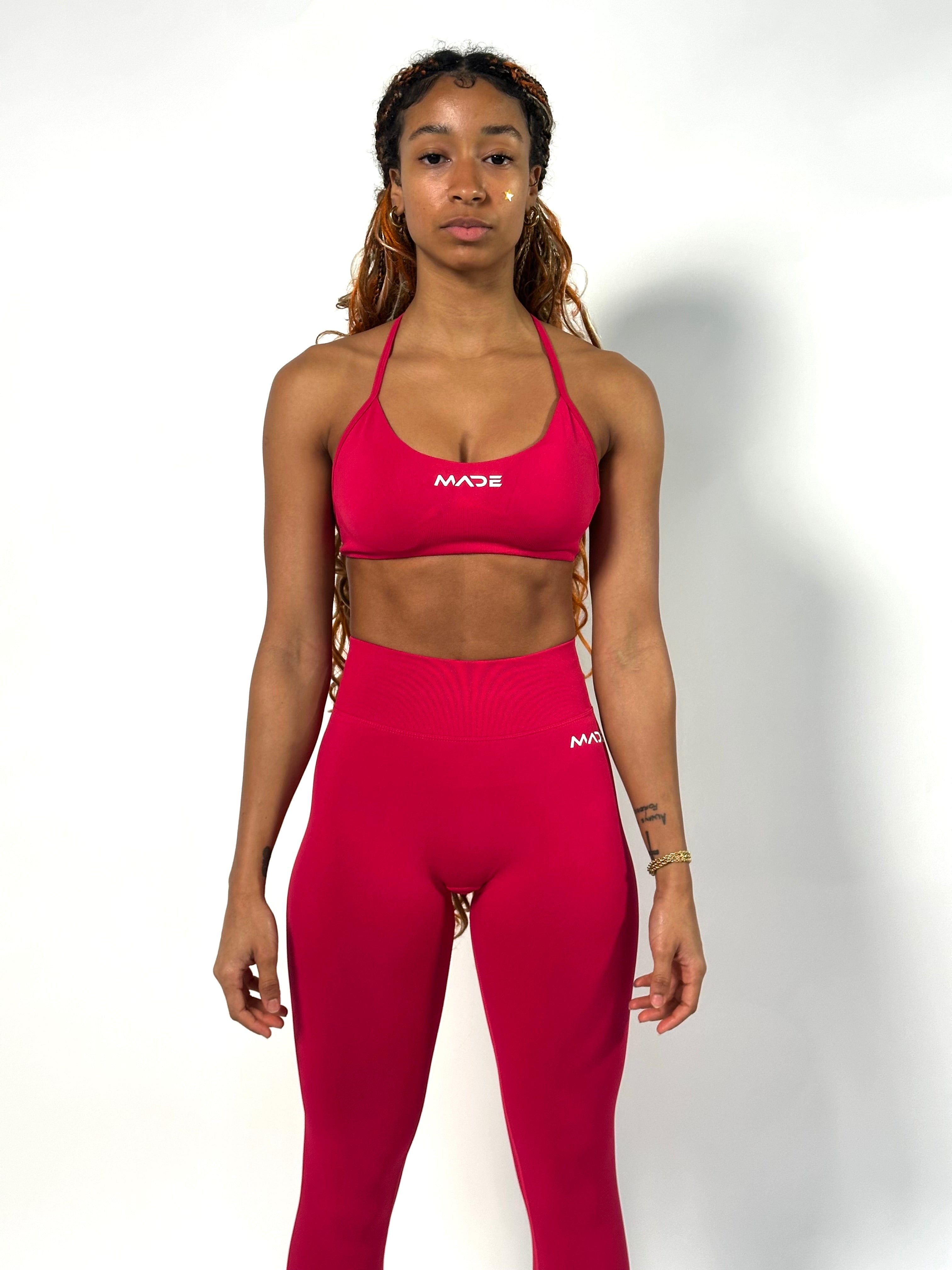 Made SYB halter strap bra