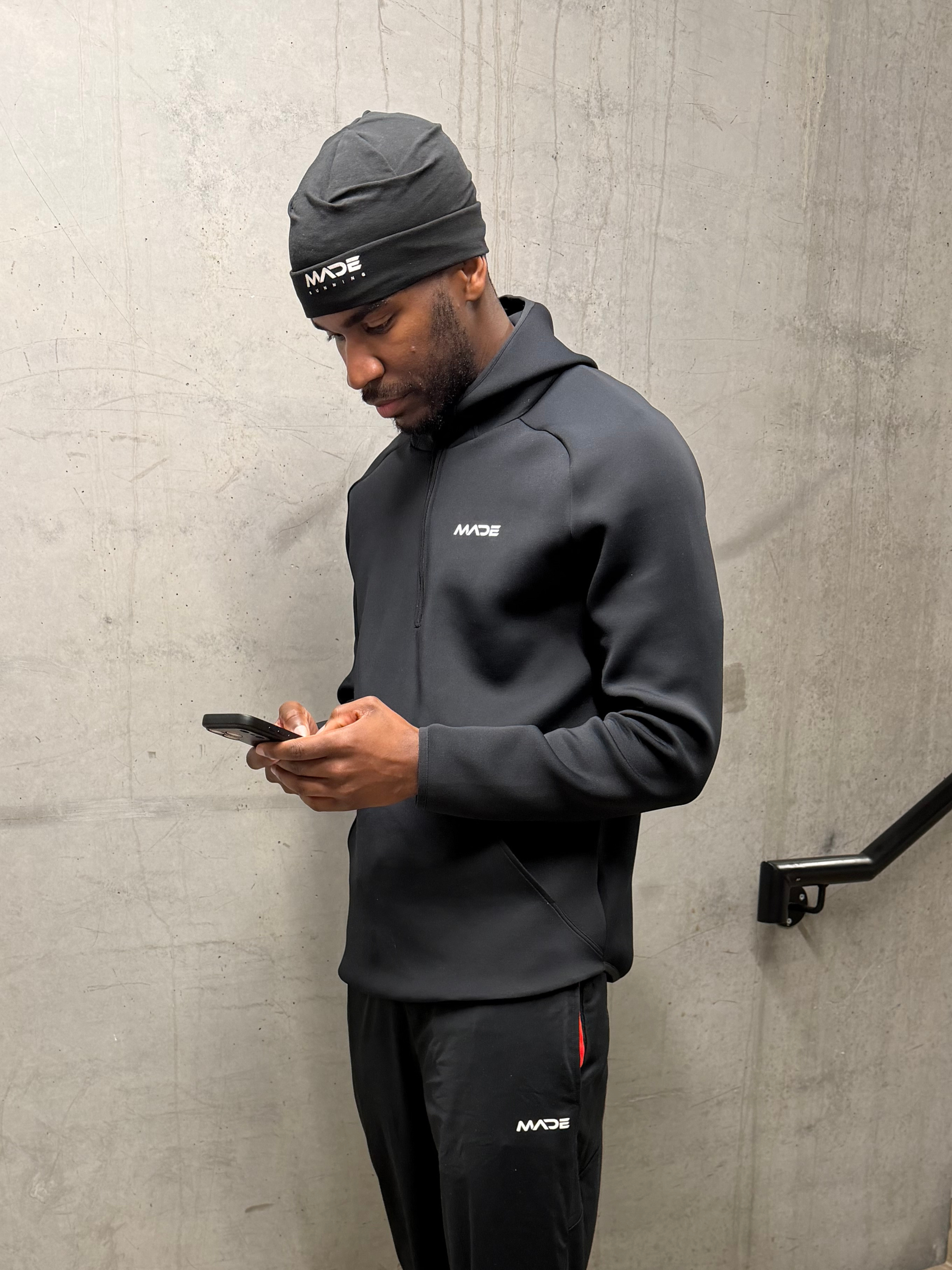 MADE TECH QUARTER ZIP HOODIE